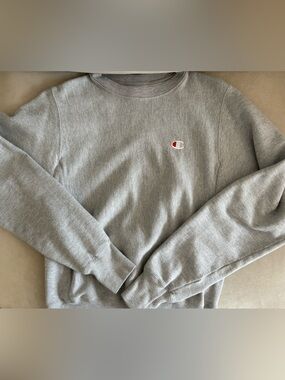 Champion Gray Crewneck Sweatshirt